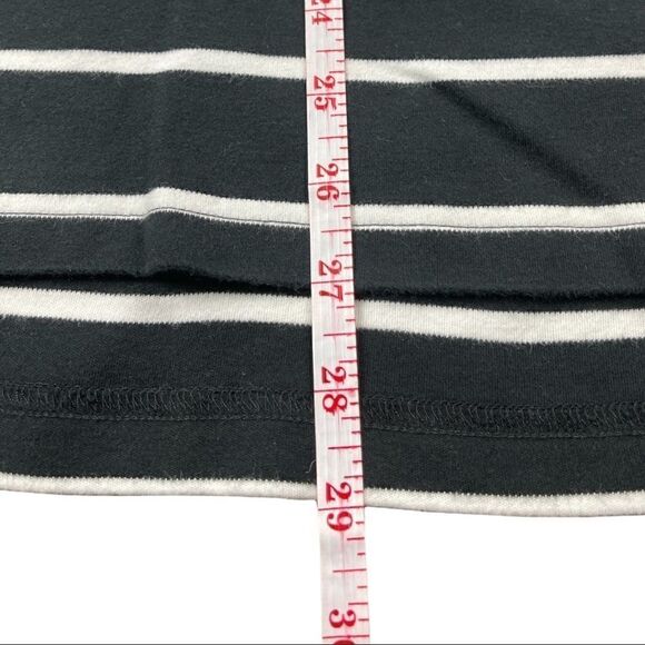 Tommy Hilfiger Polo‎ Shirt Mens Large L Black Striped Custom Fit Short Sleeve - Picture 8 of 8